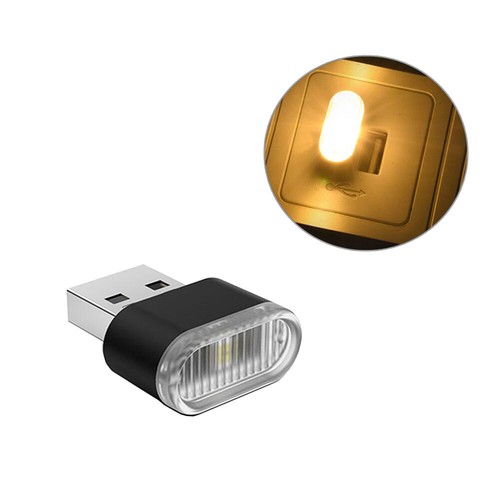 1x USB LED Car Interior Atmosphere Light Decoration Lamp Emergency Lighting PC - Picture 13 of 16