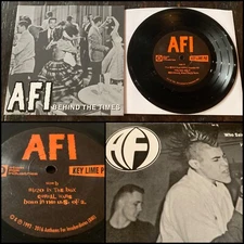 AFI Behind The Times EP 7" Black Vinyl-Tiger Army Son Of Sam Bad Religion Rancid