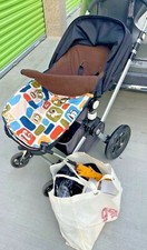 bugaboo chameleon 3 STROLLER W/ LOTS EXTRAS UMBRELLA BLANKET CLIP ON PAUL FRANK
