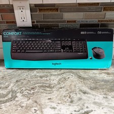 Logitech MK345 Comfort Wireless Full Size K345 Keyboard Optical M275 Mouse Combo