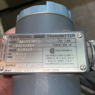 Foxboro Electronic Pressure Transmitter 841GM-BI1