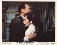 WILLIAM HOLDEN NANCY KWAN Original Vintage THE WORLD OF SUZIE WONG Color Photo