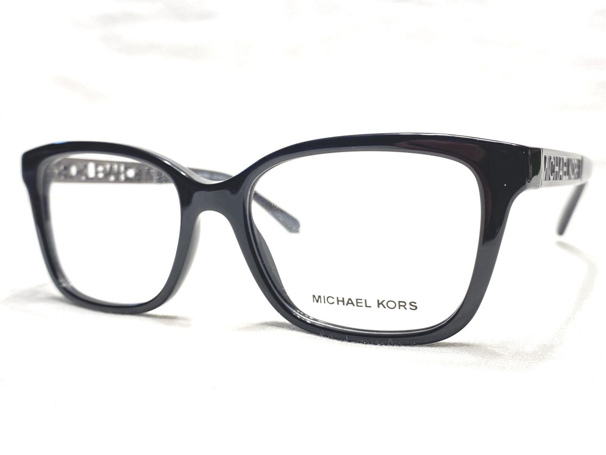 NEW Michael Kors MK8008 3005 Foz Womens Black & Gunmetal  display picture 1