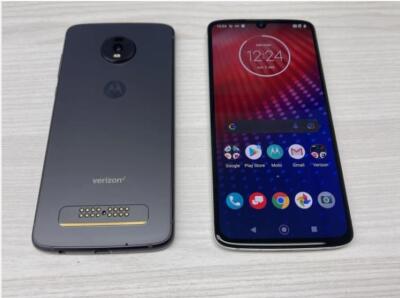 Motorola Moto Z4 - 128 GB - Black (Unlocked) for sale online | eBay