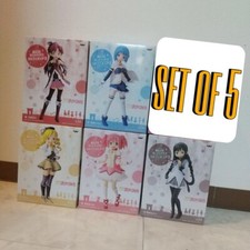  NEW BANPRESTO Puella Madoka Magica DX Figure Homura Kyoko Sayaka Mami Set of 5