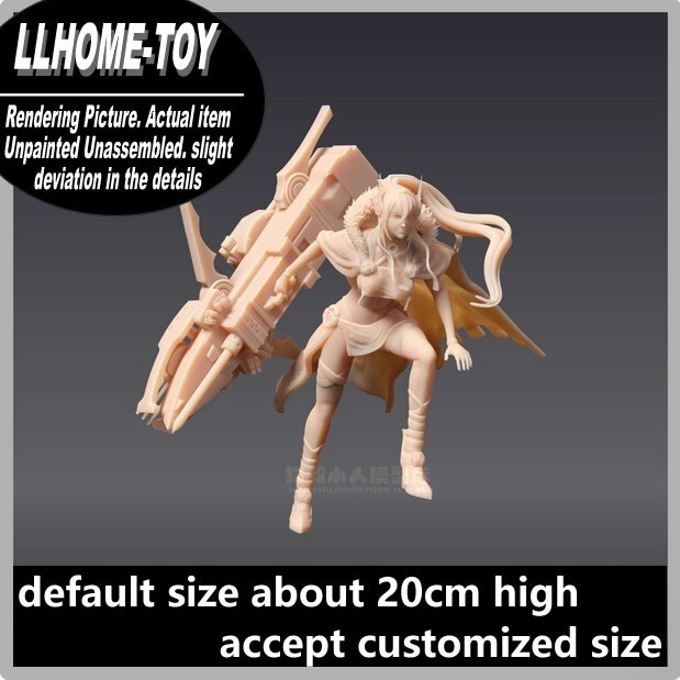 Minneapolis Rocket Launcher Game Character Resin 3D Print DIY Model Kit GK Figure