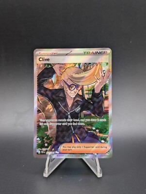 Clive - 227/091 - SV: Paldean Fates [FULL ART] [Near Mint] | Ozzie Collectables