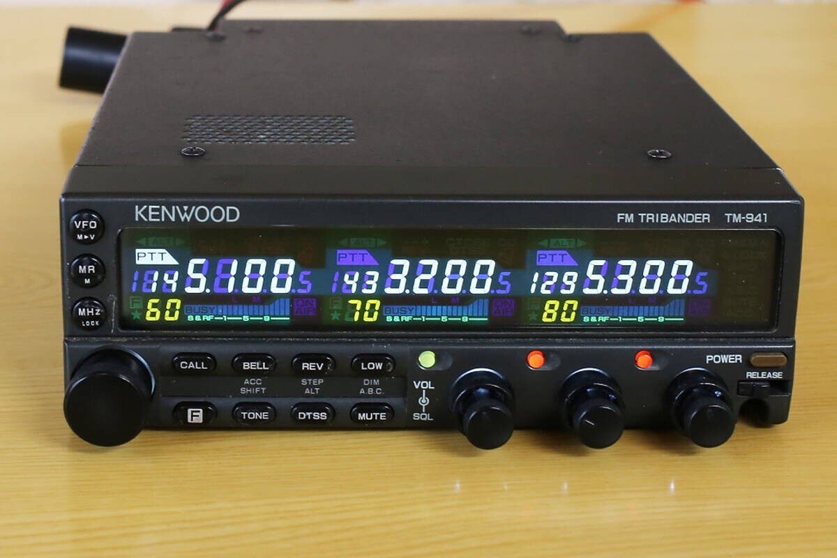 KENWOOD 144/430/1200MHz トリプルバンド TM-941 Jマークなし