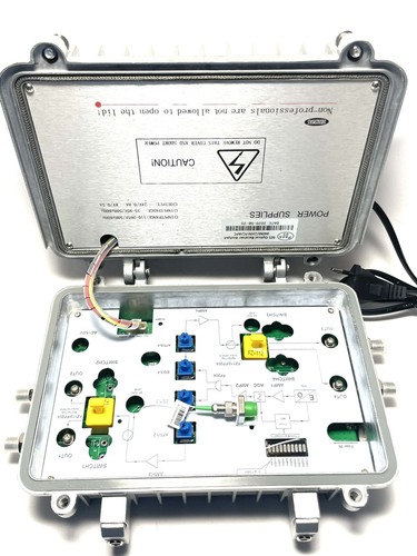 OR601 4OUTPUT OPTICAL RECEIVER 860M, 220V, FC/APC - Picture 6 of 8