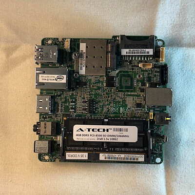 Intel NUC NUC5PPYB Motherboard Pentium N3700 1.6GHz 4GB 0HD No PSU