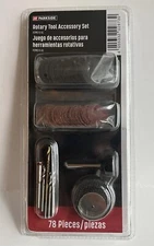 Parkside rotary tool accessory set 78 pieces New