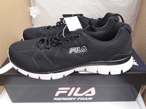 fila memory foam white