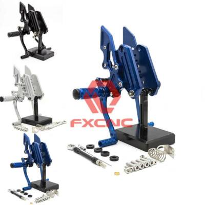 Fit Suzuki GSX250R GSX150R 2016-2018 CNC CNC Foot Pegs Rearsets Foot Rest Pegs