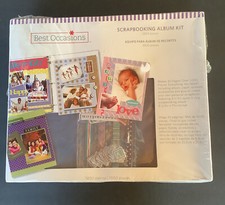 Brand New Best Occasions 1000 piece Scrapbook 8.5x11 Album Kit New Sealed Box