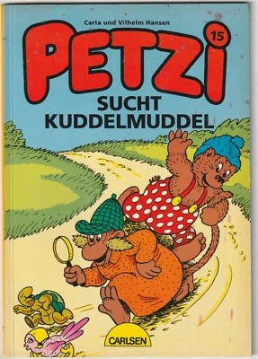 ✪ PETZI #15 Sucht Kuddelmuddel, Carlsen Verlag 1990 COMICHEFT Z1- - Bild 1 von 3