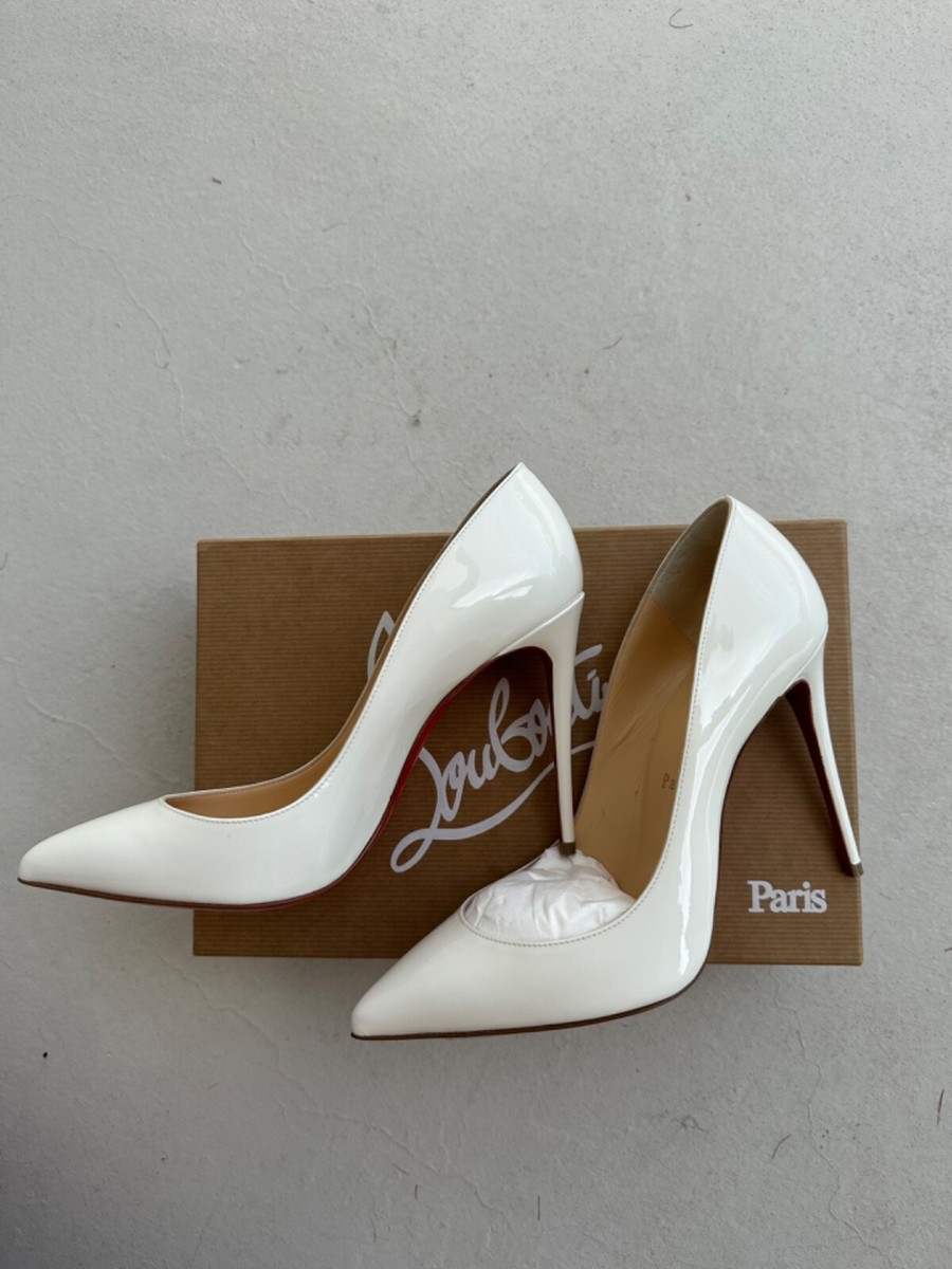 NEVER USED BRAND NEW christian louboutin pigalle follies snow