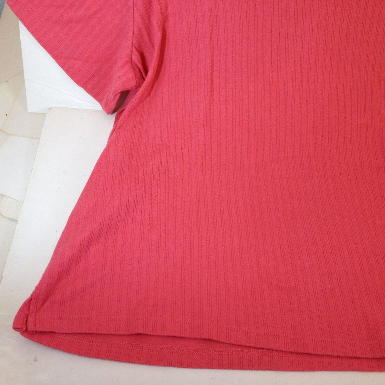 Vintage Basic Editions Plus Casual Stretch Ribbed… - image 6