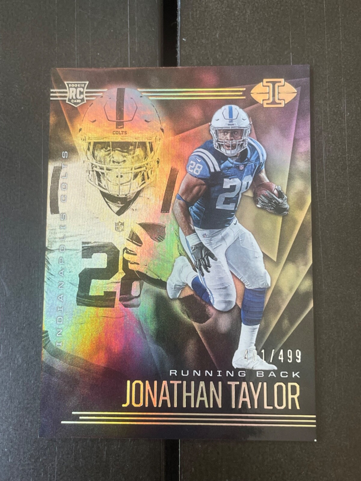 2020 Panini Illusions Bronze #14 Jonathan Taylor 401/499