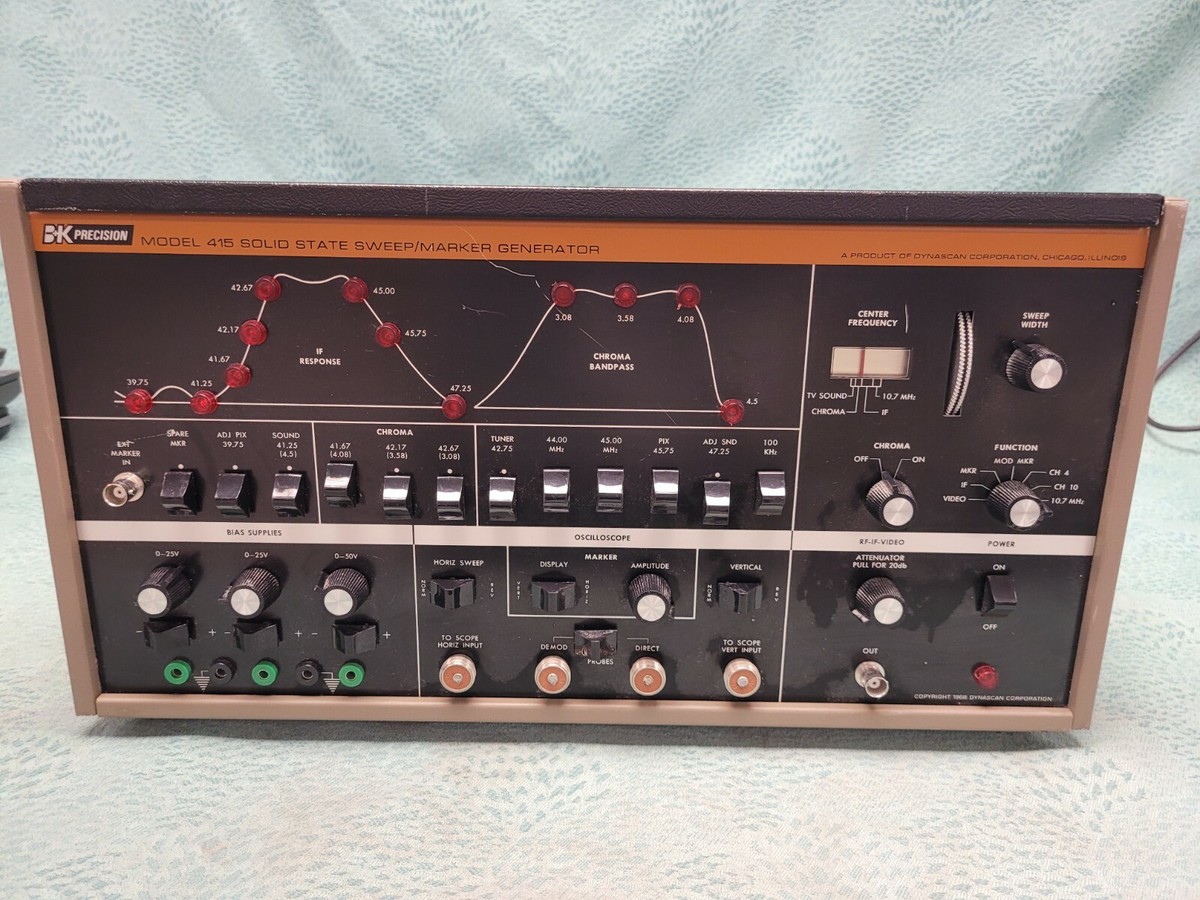 Vintage B&K Model 415 Solid State Sweep/Marker Generator | eBay Vintage B&K Model 415 Solid State Sweep/Marker Generator | eBay
