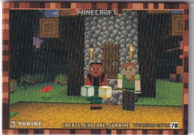 Panini Minecraft 3 Create, Explore, Survive Card Nr. 78