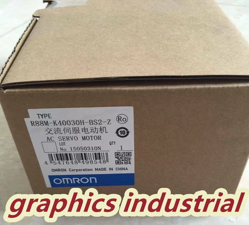 New Original Omron R88M-K40030H-BS2-Z Servo Motor R88MK40030HBS2Z In Box