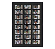 BGS BVG Graded Card Frame Display Holds 24 Slabs Baseball, UV Protection-option