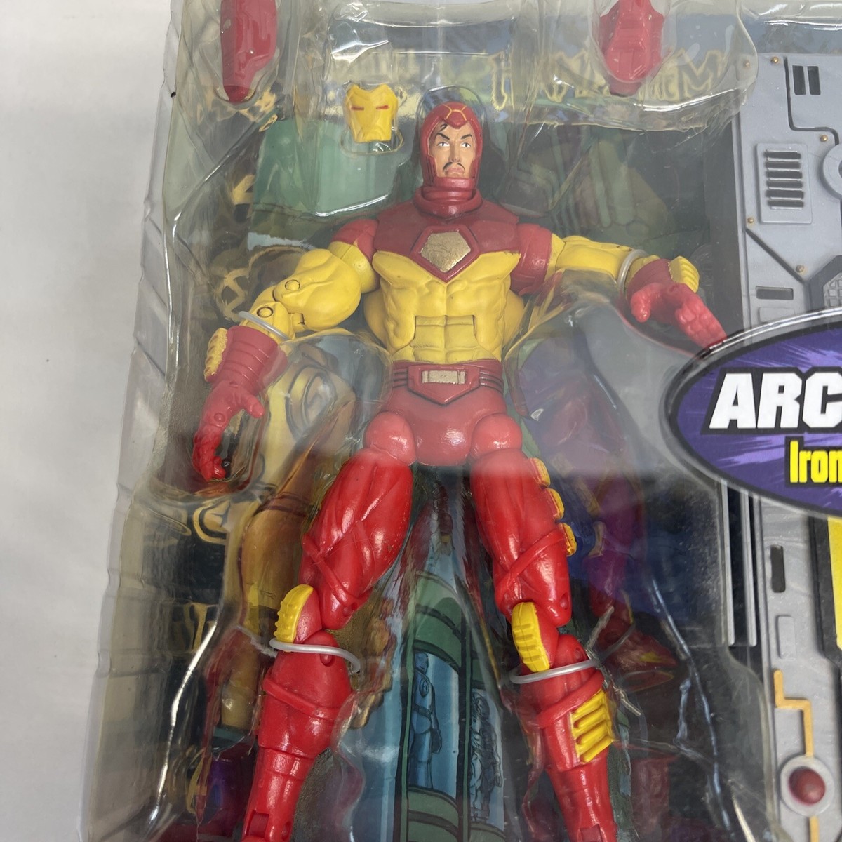 2006 Toybiz Marvel Legends Face Off Iron Man vs Mandarin NEW