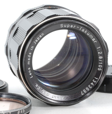【美品】Pentax SMC TAKUMAR 105mm F2.8 MF M42 Asahi Pentax Super Takumar 105mm f/2.8 M42 MF Lens [Exc+5] from