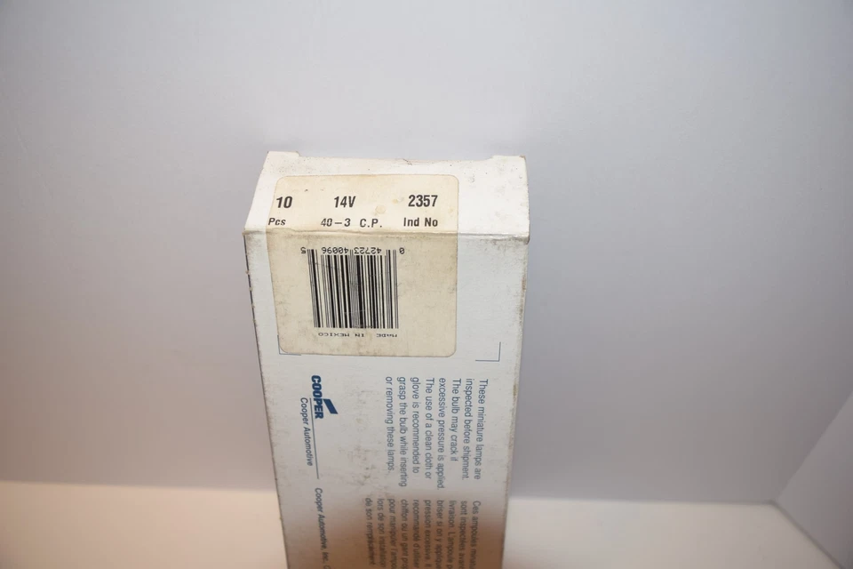 10x NOS Wagner 14V #2357 40-3 CP bombillas - C68 Foto 2 de 3