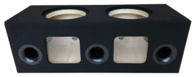 Custom Ported Subwoofer Box Enclosure for 2 12'' Sundown SA-12 Subs  3'' Aeroports