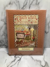 Mary Engelbreit 12" x 15 MEMORIES "That s What Friends Are For " Scrapbook