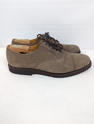 VERY GOOD Rancourt & Co. x Cole Haan Suede Bucks Plain Toe Bluchers USA 11 D Alden for J.Crew suede split-toe bluchers $398 with code  main image 2