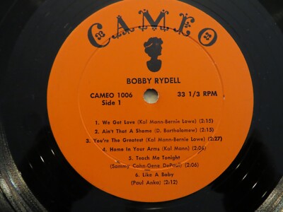 Bobby Rydell   We Got Love - 1959 - Cameo 1006 Vinyl LP VG/Generic