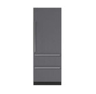 Sub-Zero Det3050Ciid/R 30" Designer Over-and-Under Refrigerator/Freezer with Ice