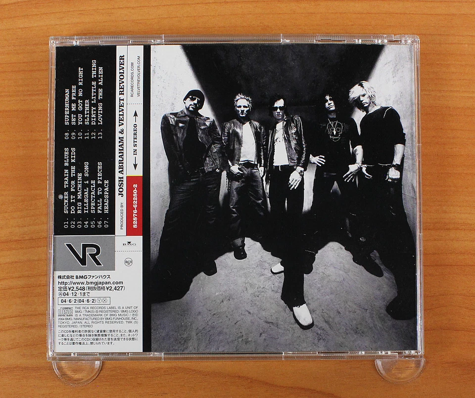 Velvet Revolver - Contraband CD (Japan 2004 RCA) BVCP-21370 Foto 4 de 4