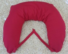 Cuscino Gravidanza/Allattamento 180cm con Federa Lavabile Cotone e Pula di Farro
