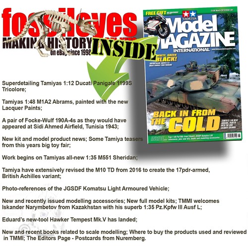 REVISTA MODELO TAMIYA EDICIÓN INTERNACIONAL 281 MARZO 2019 - Imagen 2 de 2