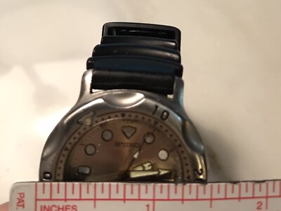 Seiko Watch Scuba 5H25-6000 Vtg Stainless Steel Diver 200m Date