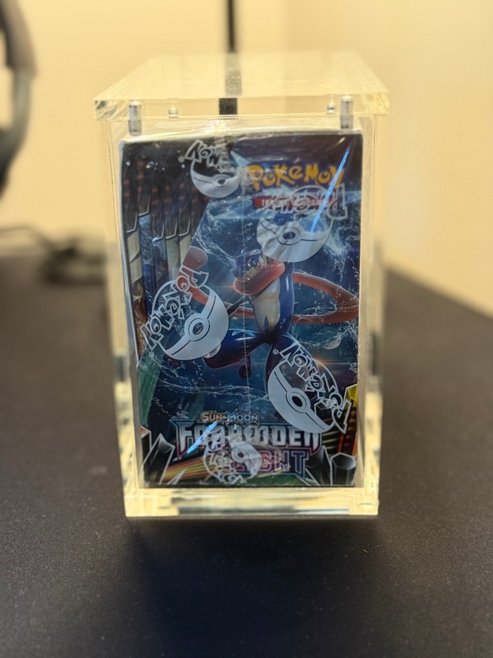 Pokemon Forbidden Light Booster Box New Sealed With Acrylic Case eBay