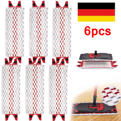 6x Ersatz Wischbezug Geeignet Für Vileda Ultramat 2in1 Für Vileda UltraMax DHL