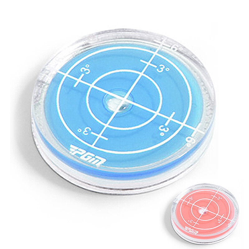 6pcs / lot Golf Slope Putting Level Reading Ball Marker & Hat Clip