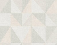 A.S. CréAtion Tapete Vlies BjöRn 35181-2 Dreiecke Grau Rosa Taupe Grafisch
