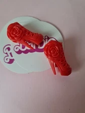 BARBIE MATTEL OUTFIT SHOES FASHION RED SHOES SHOES SHOES 