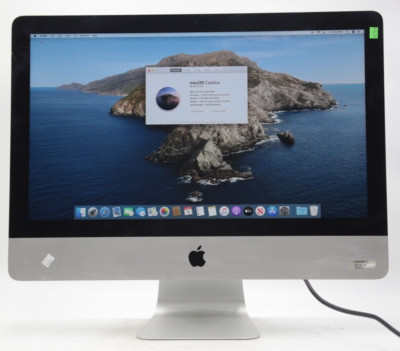 Apple iMac 2014 21.5'' i5-4260U 8GB RAM 250GB SSD Desktop Computer CRACK 785