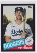 2020 1985 Topps Baseball 35th Anniversary Insert Cody Bellinger 70/299 Los