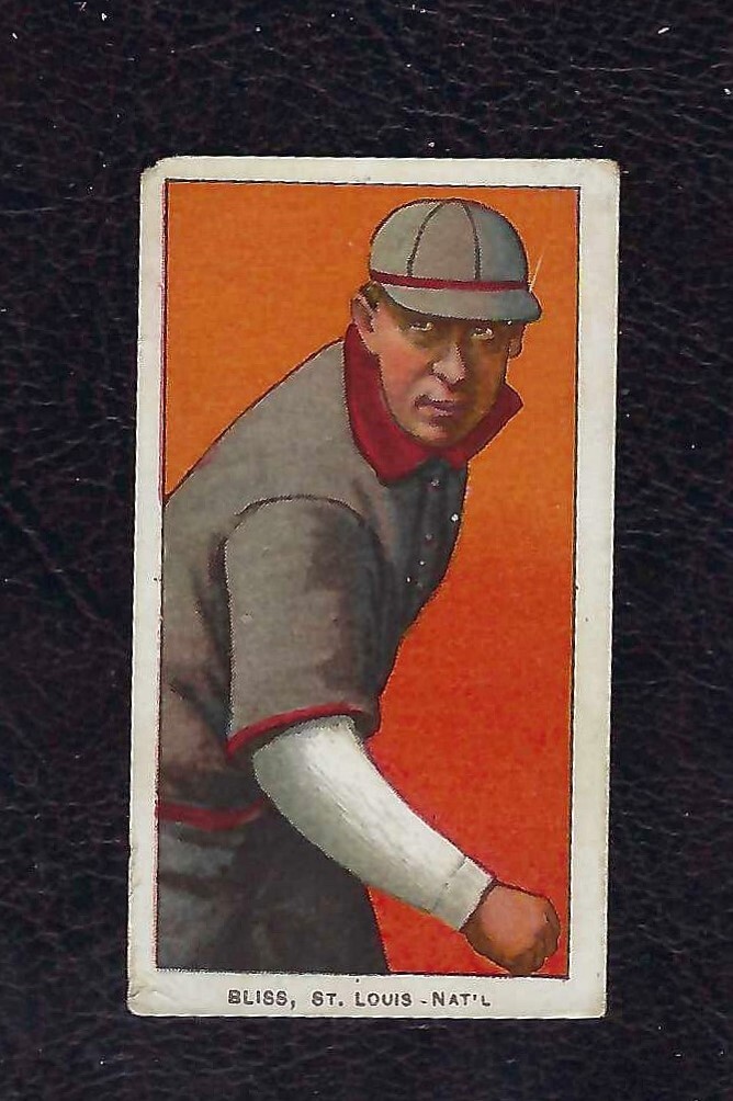 1909-11 T206 Jack Bliss, St. Louis National, Piedmont 350, VG!