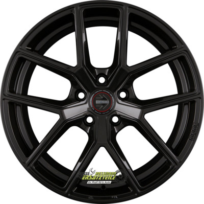 Momo RF01 stardust glossy black 8.5x20 ET35 - LK5/112 ML66.6 Felge Alu