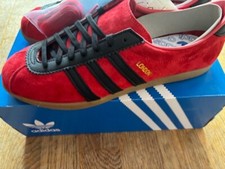 Adidas London City Series UK 10, Poppy Red/black BNIBWT