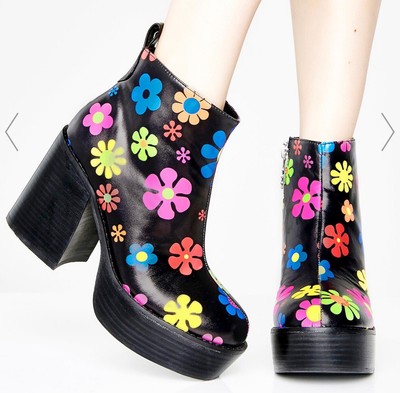 delias platform boots