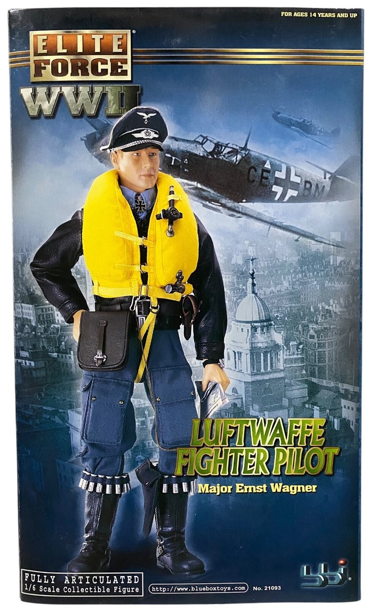 Elite Force WWII Luftwaffe Fighter Pilot Major Ernst Wagner 12